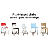 Natural - KABOOST Booster Seat - Goes Under the Chair