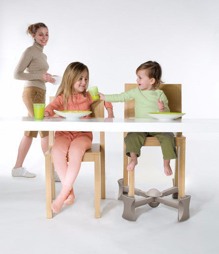 Natural - KABOOST Booster Seat - Goes Under the Chair